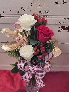 Holiday Bud Vase