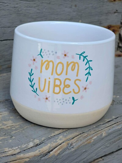 Mom Vibes Keepsake Bowl