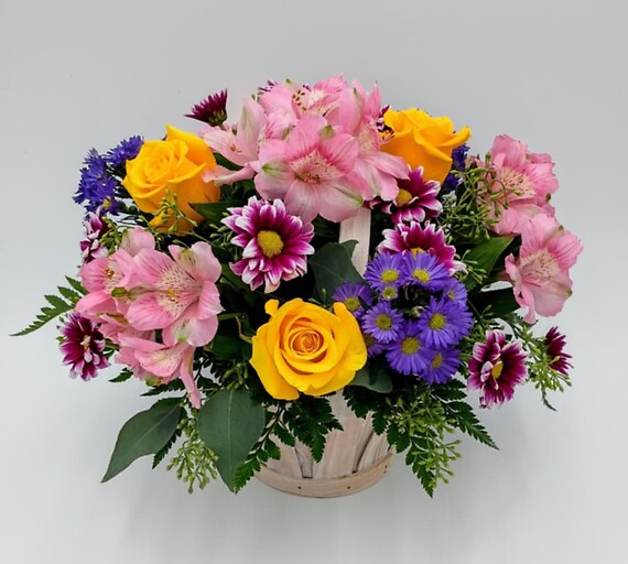 Baby flower basket