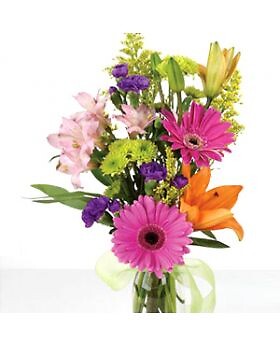 Birthday bud vase