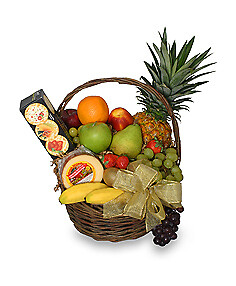 Gourmet &amp; Fruit Basket