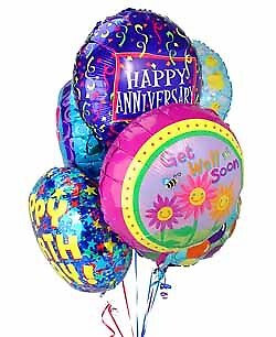 Balloons - Individual Mylar for Specific Occassions